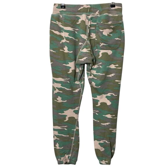NSF Sayde Camo Joggers Distressed Sweatpants Green Women’s Size Small Cotton - Picture 7 of 14
